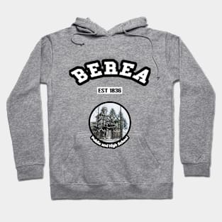 🏹 Berea Ohio USA Strong, Vintage High School Photo, City Pride Hoodie